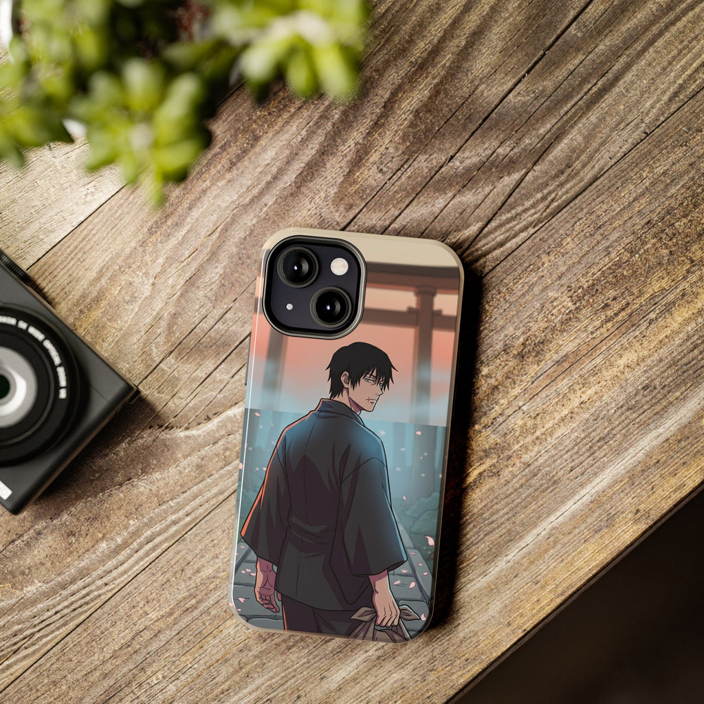 Sunset Torii Samurai Phone Case