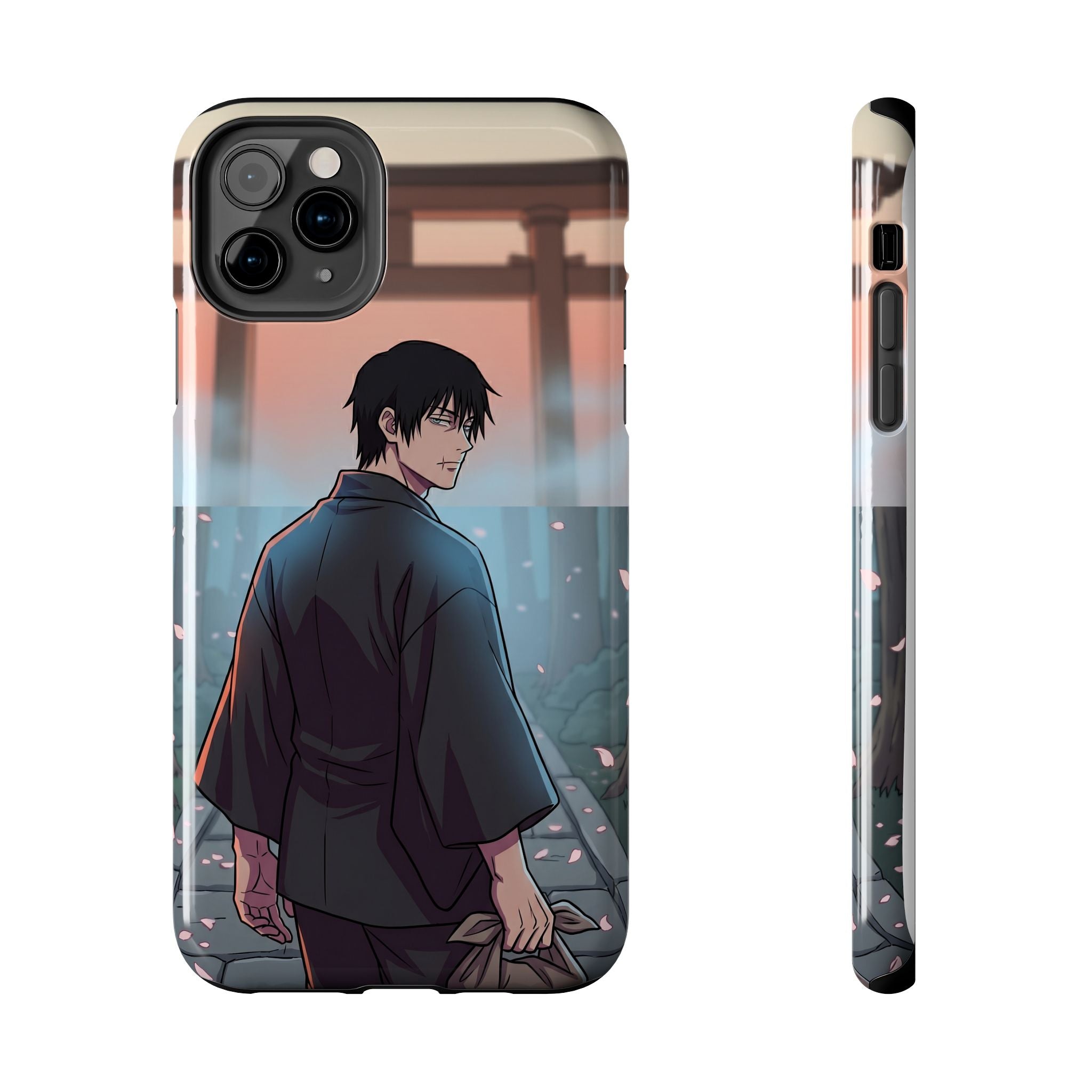 Sunset Torii Samurai Phone Case
