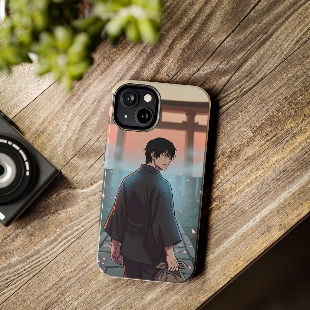 Sunset Torii Samurai Phone Case