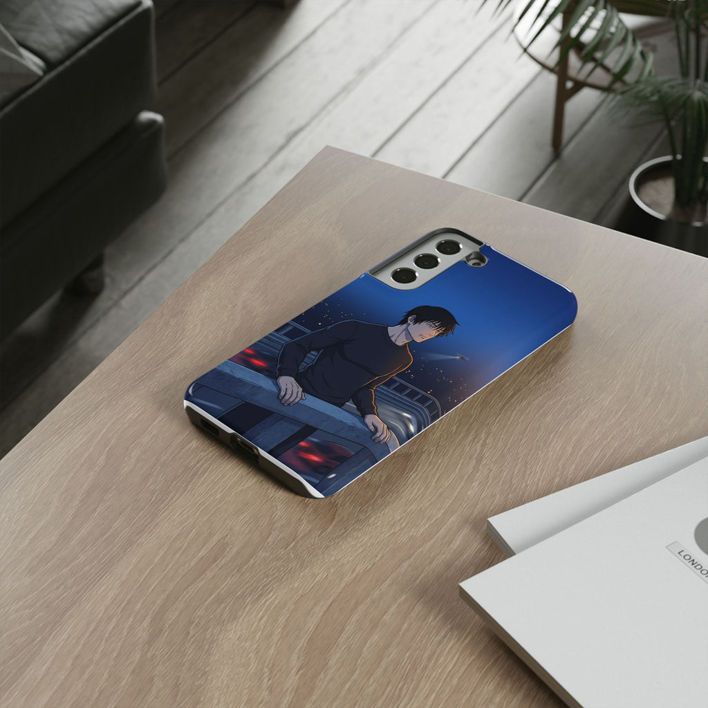 Moody Nightscape Phone Case — Anime on Bridge
