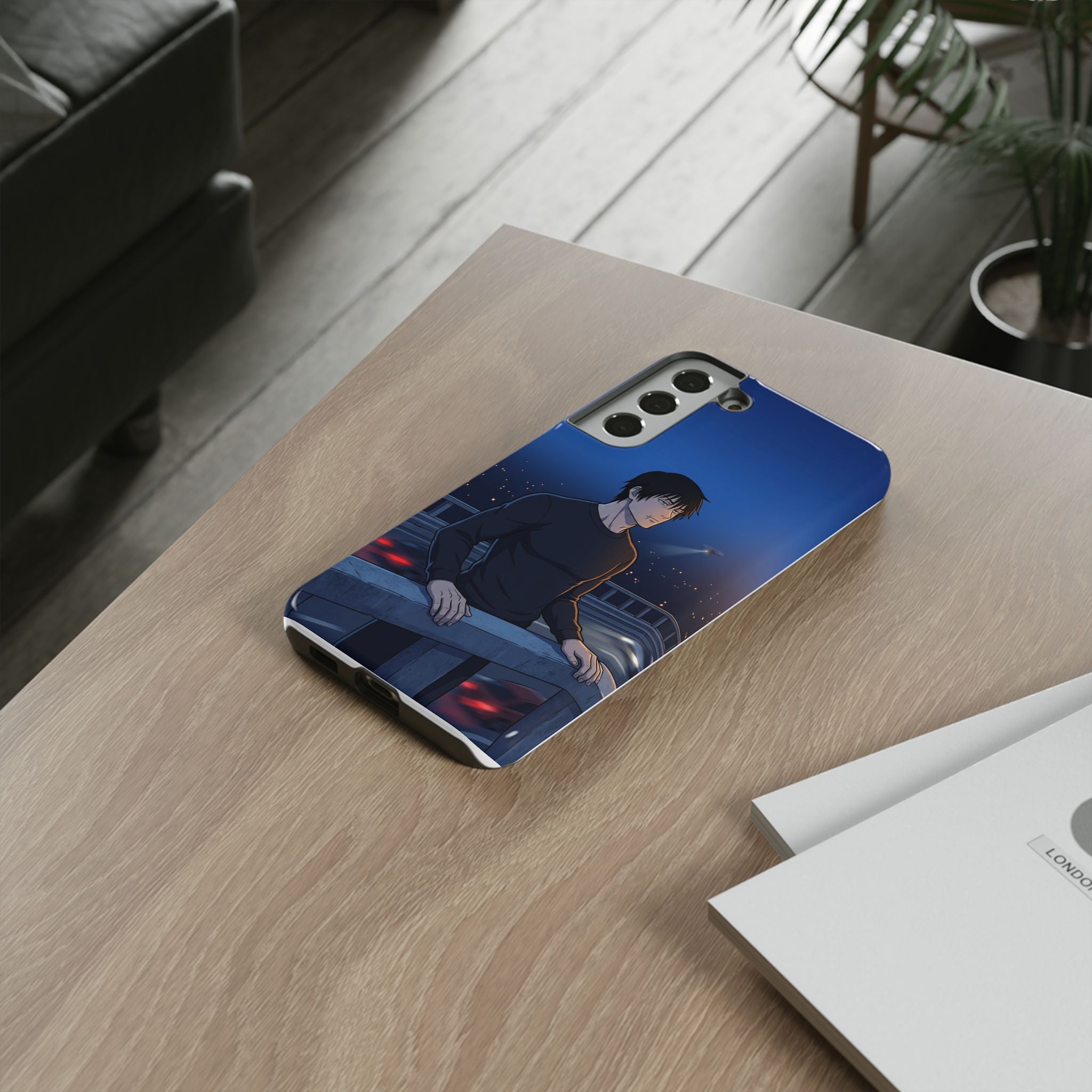 Moody Nightscape Phone Case — Anime on Bridge
