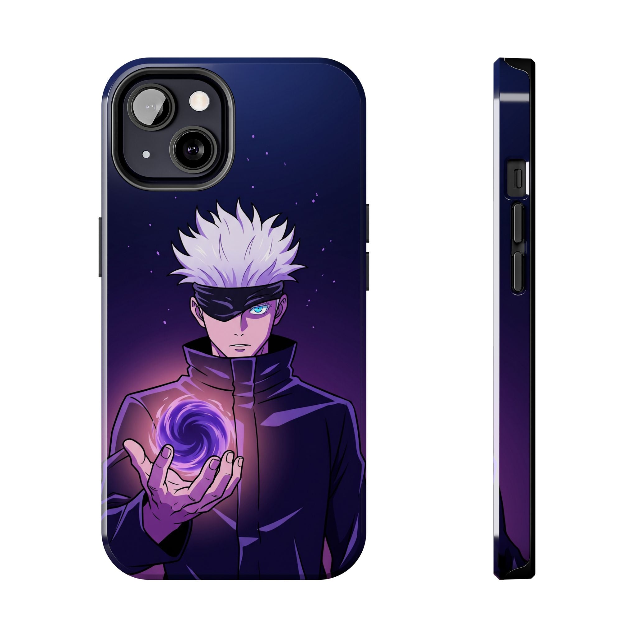 Dark Sorcerer Phone Case — Purple Cursed Energy