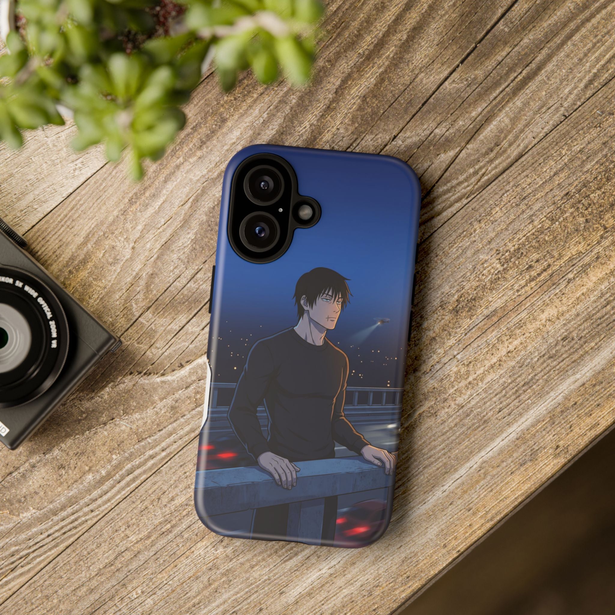 Moody Nightscape Phone Case — Anime on Bridge