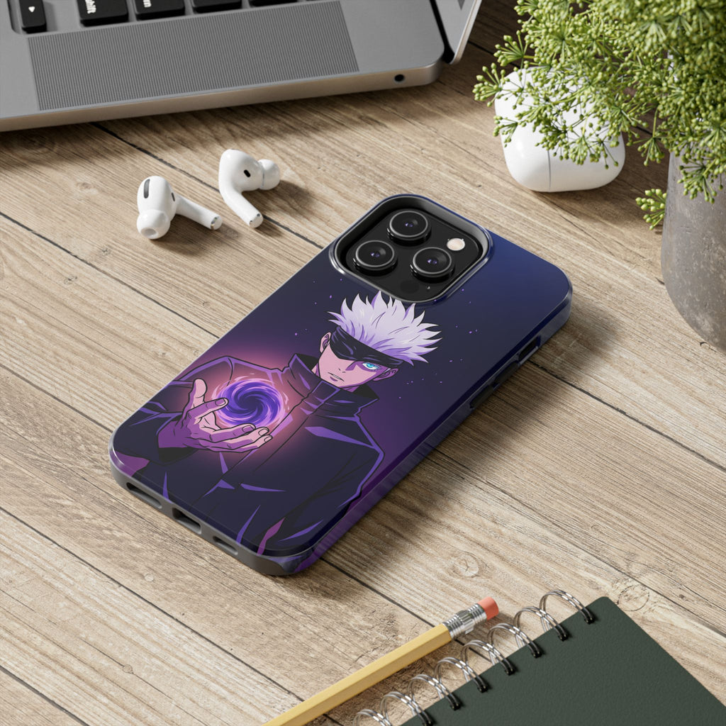 Dark Sorcerer Phone Case — Purple Cursed Energy