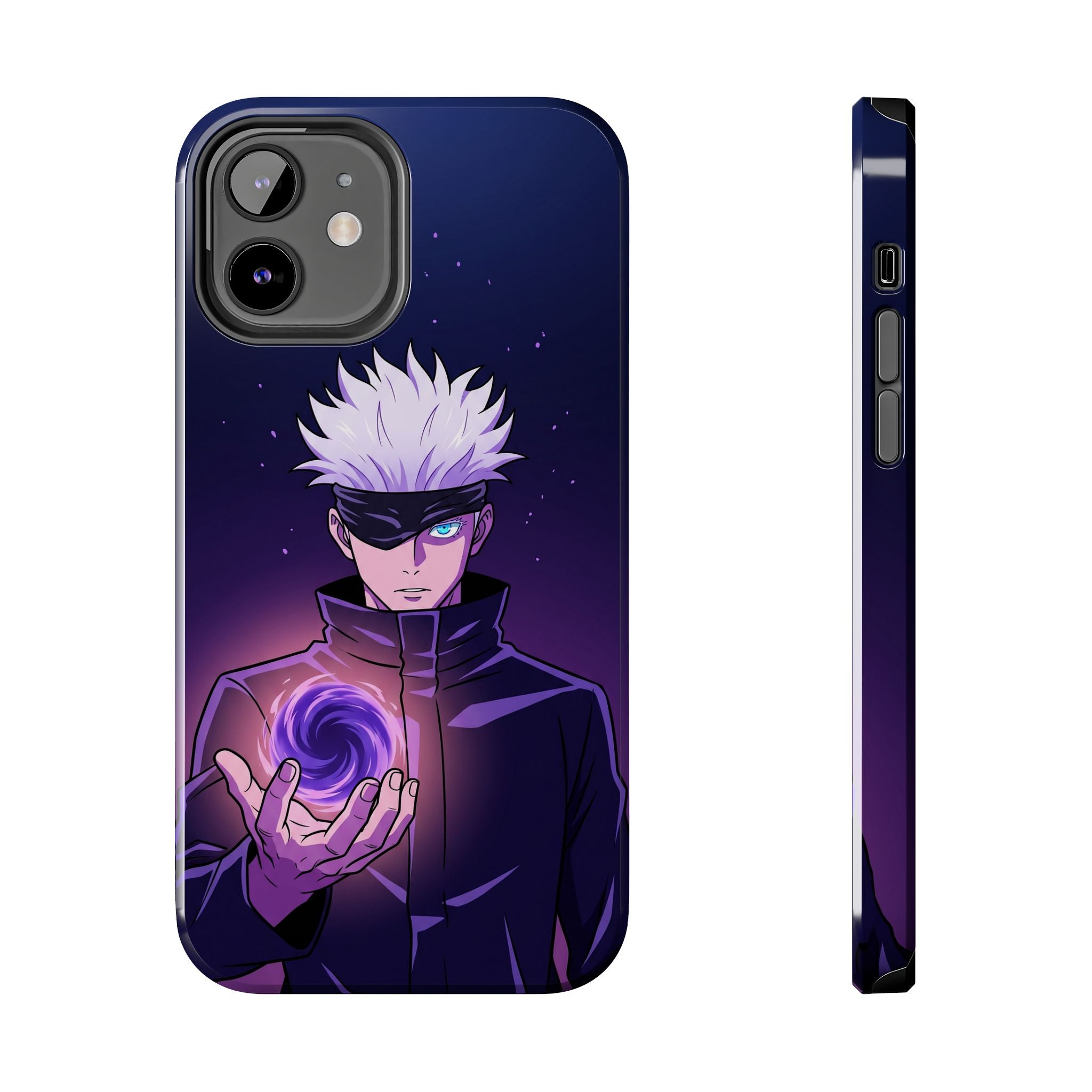 Dark Sorcerer Phone Case — Purple Cursed Energy