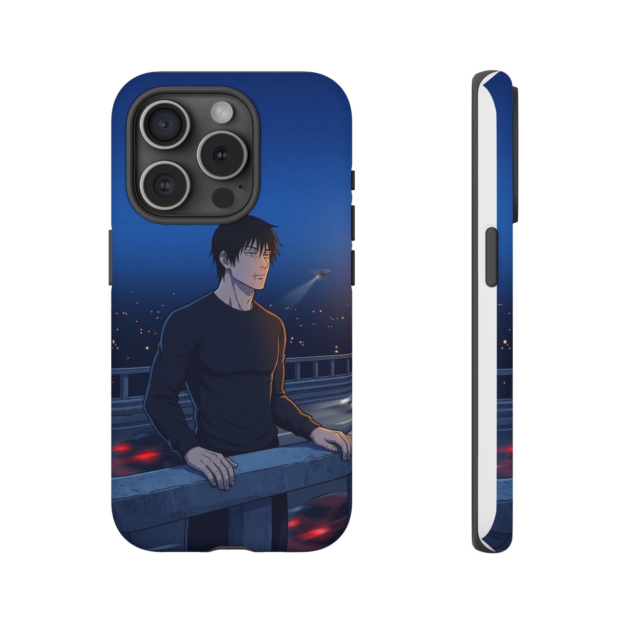 Moody Nightscape Phone Case — Anime on Bridge