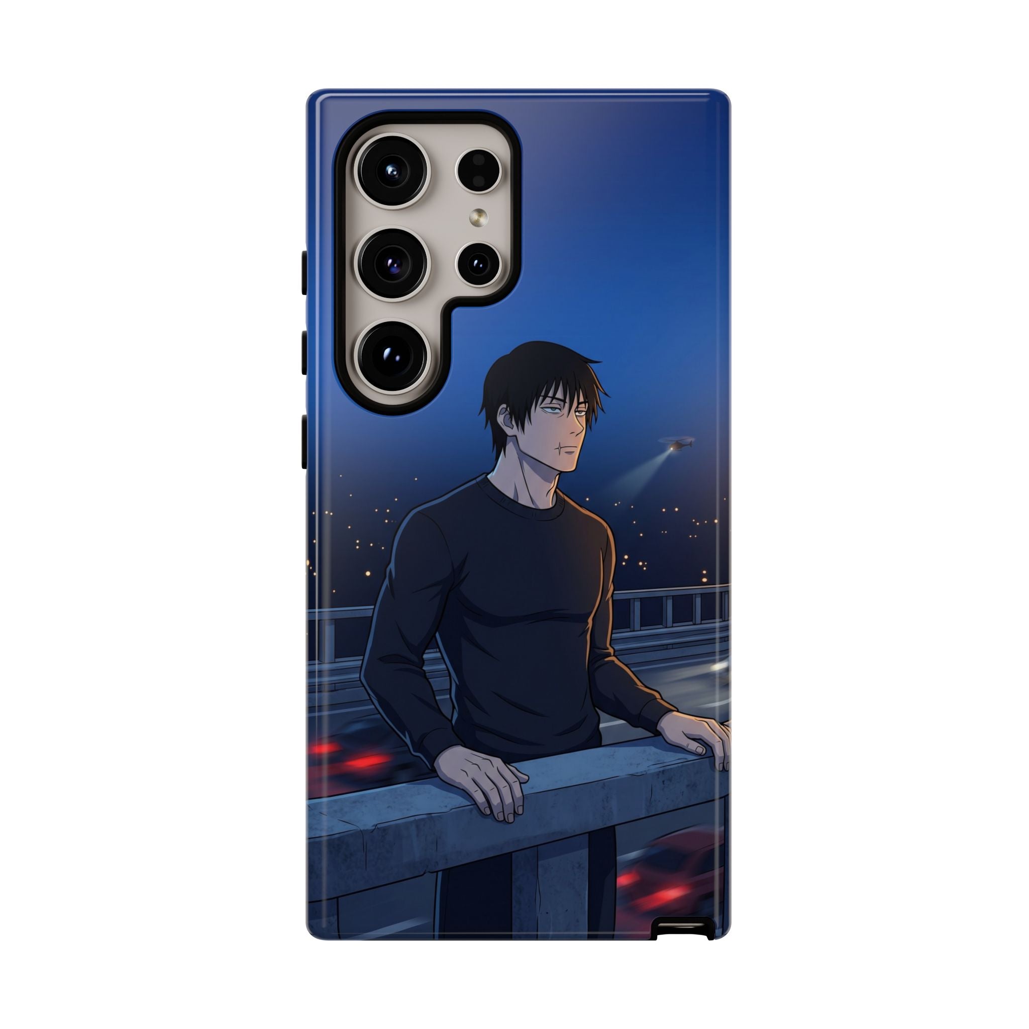 Moody Nightscape Phone Case — Anime on Bridge