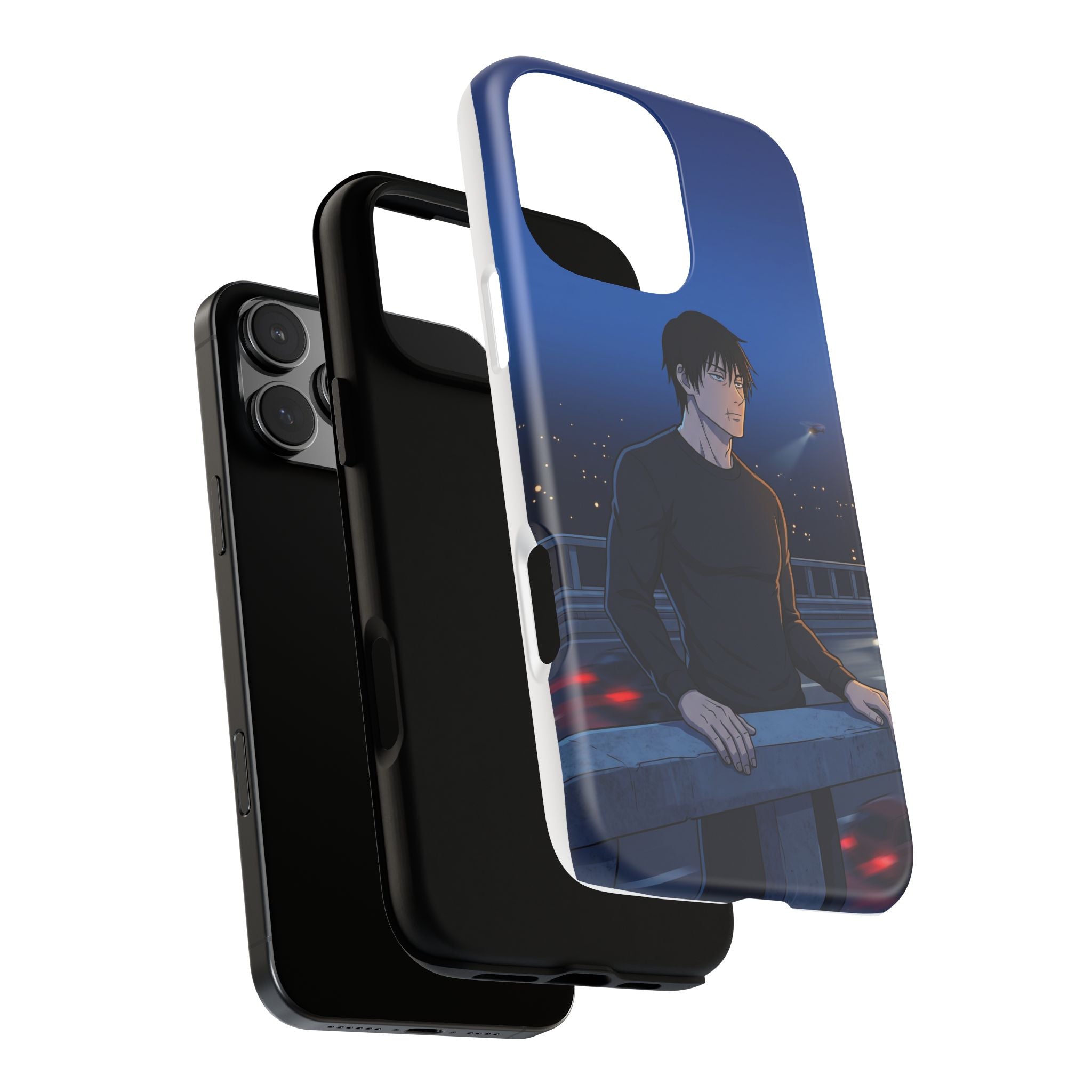 Moody Nightscape Phone Case — Anime on Bridge