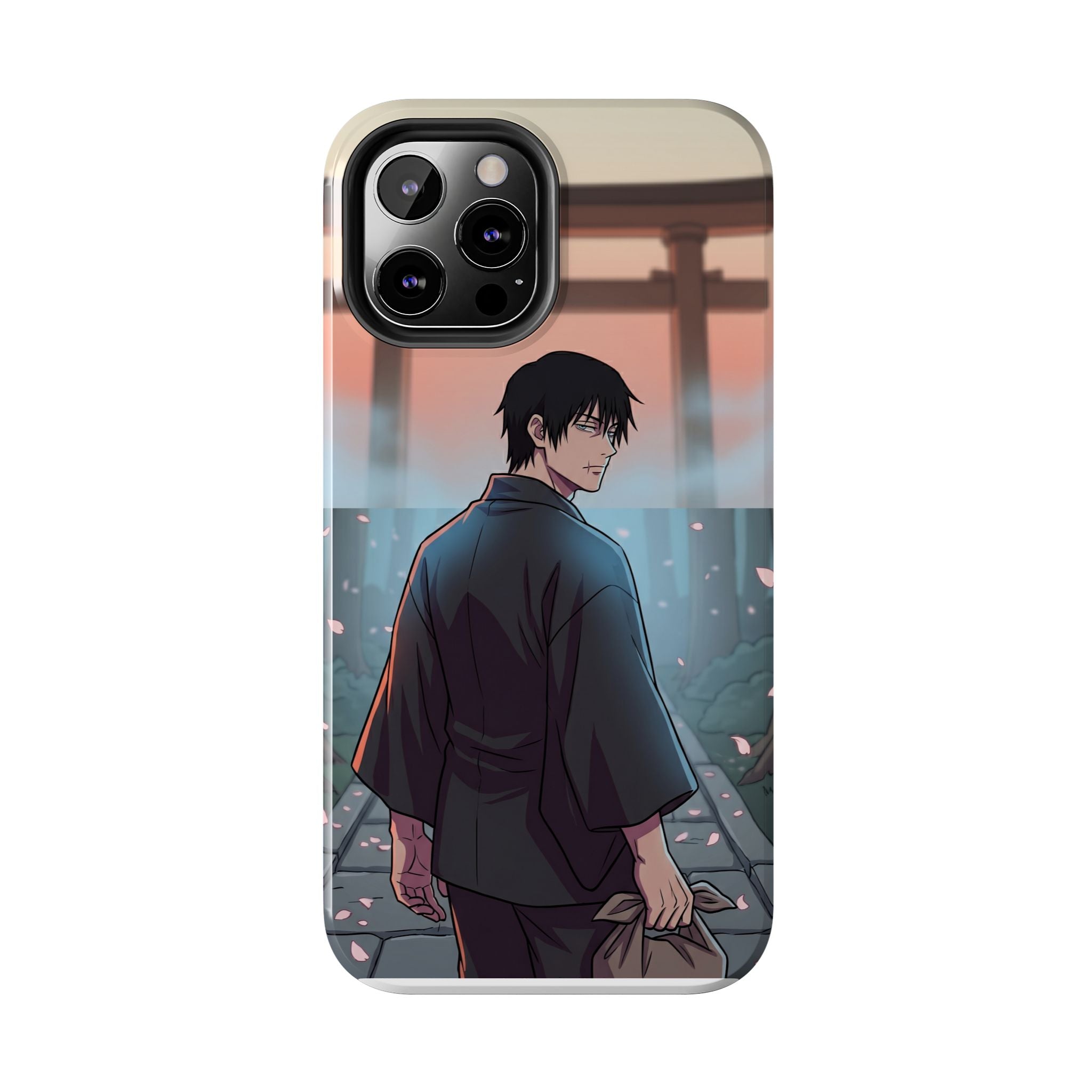 Sunset Torii Samurai Phone Case