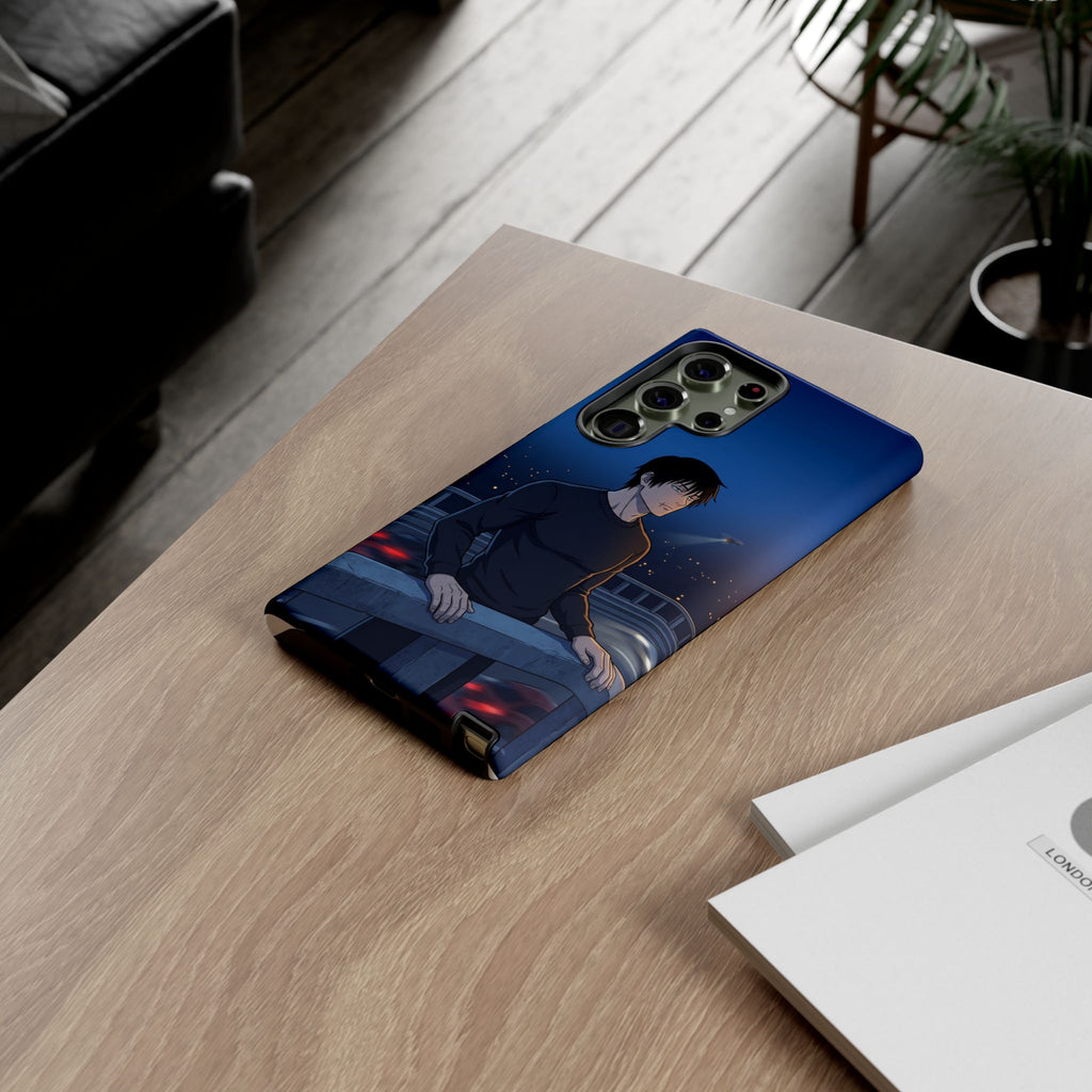Moody Nightscape Phone Case — Anime on Bridge