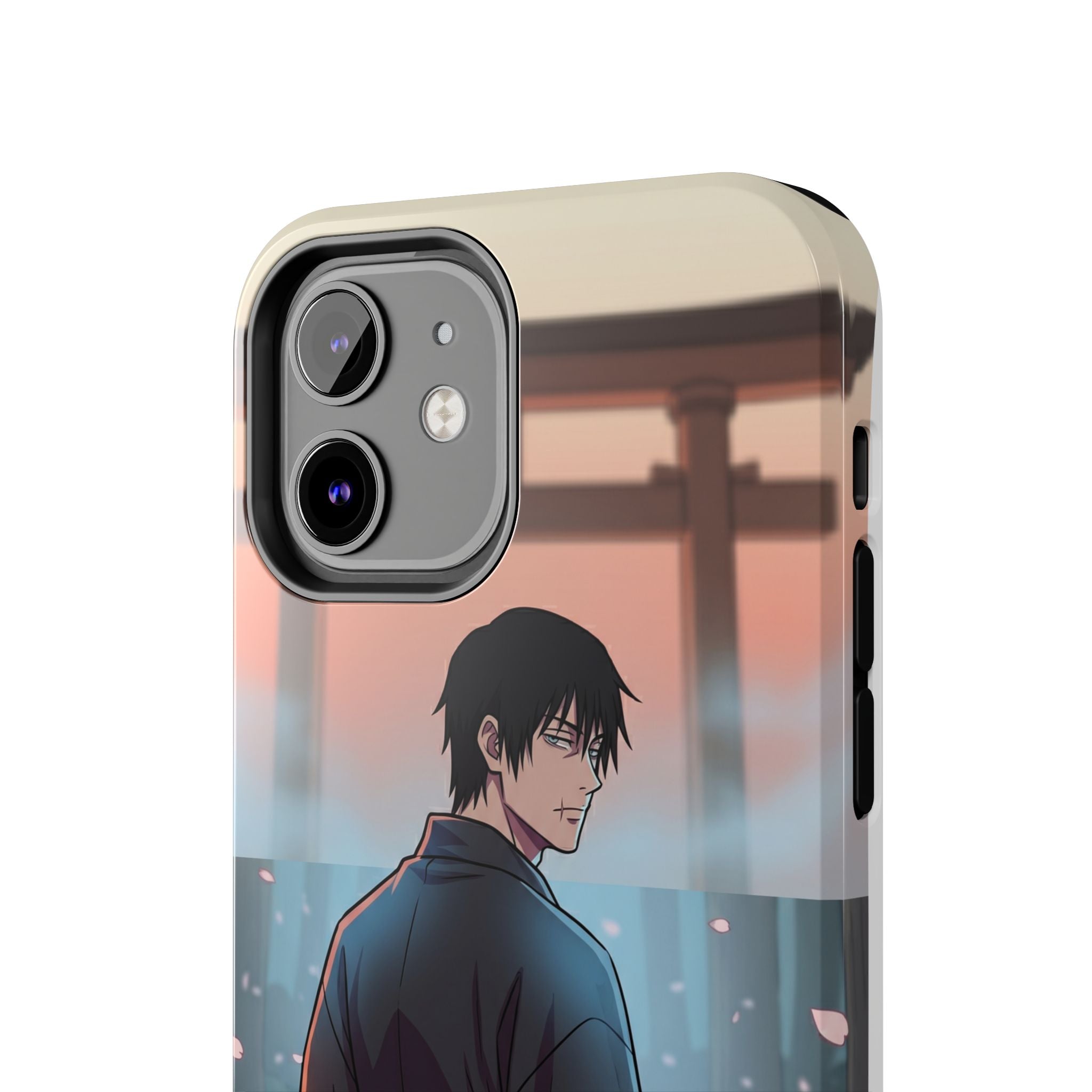 Sunset Torii Samurai Phone Case