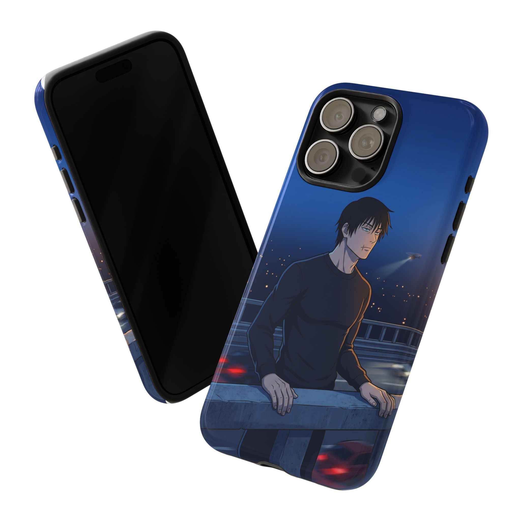 Moody Nightscape Phone Case — Anime on Bridge