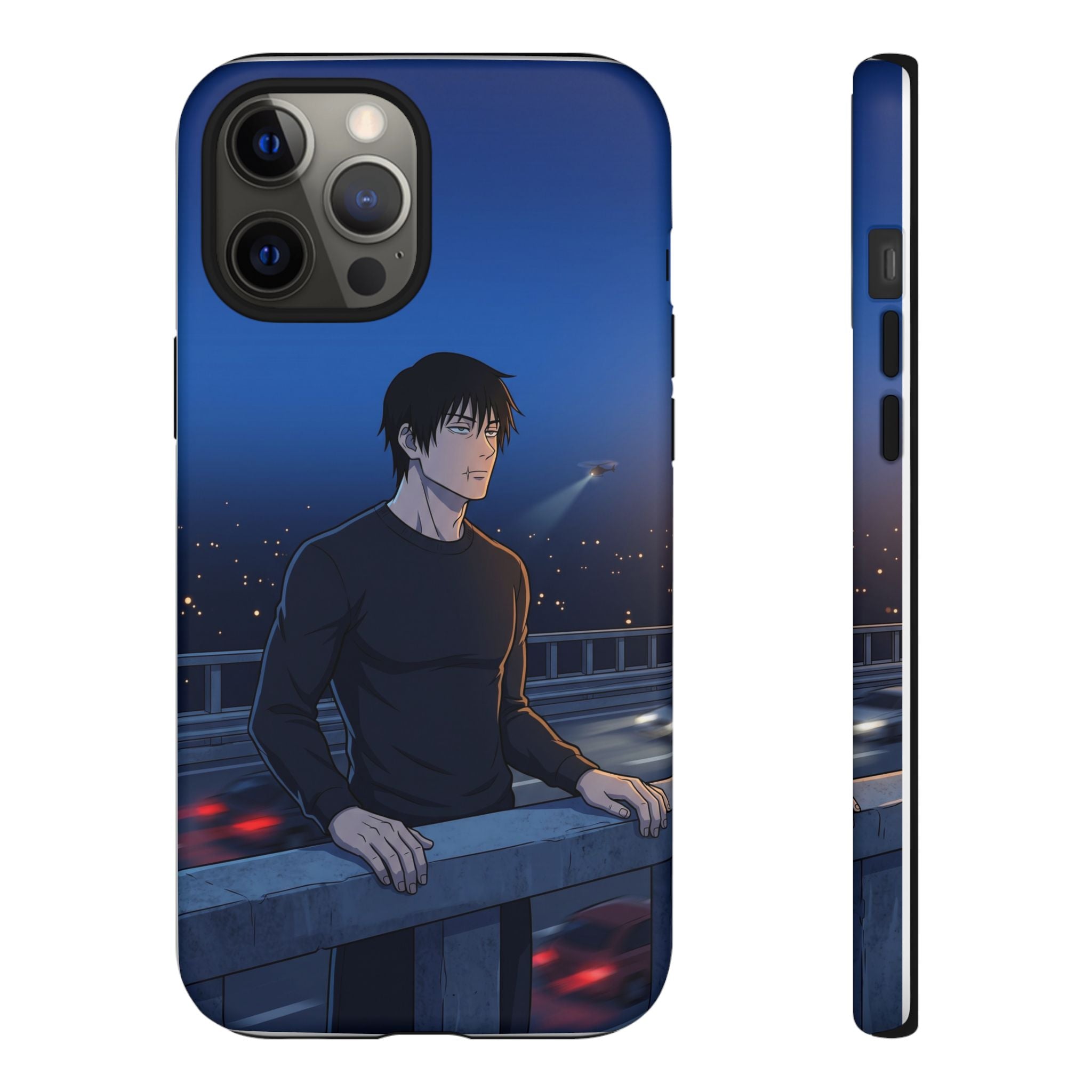 Moody Nightscape Phone Case — Anime on Bridge