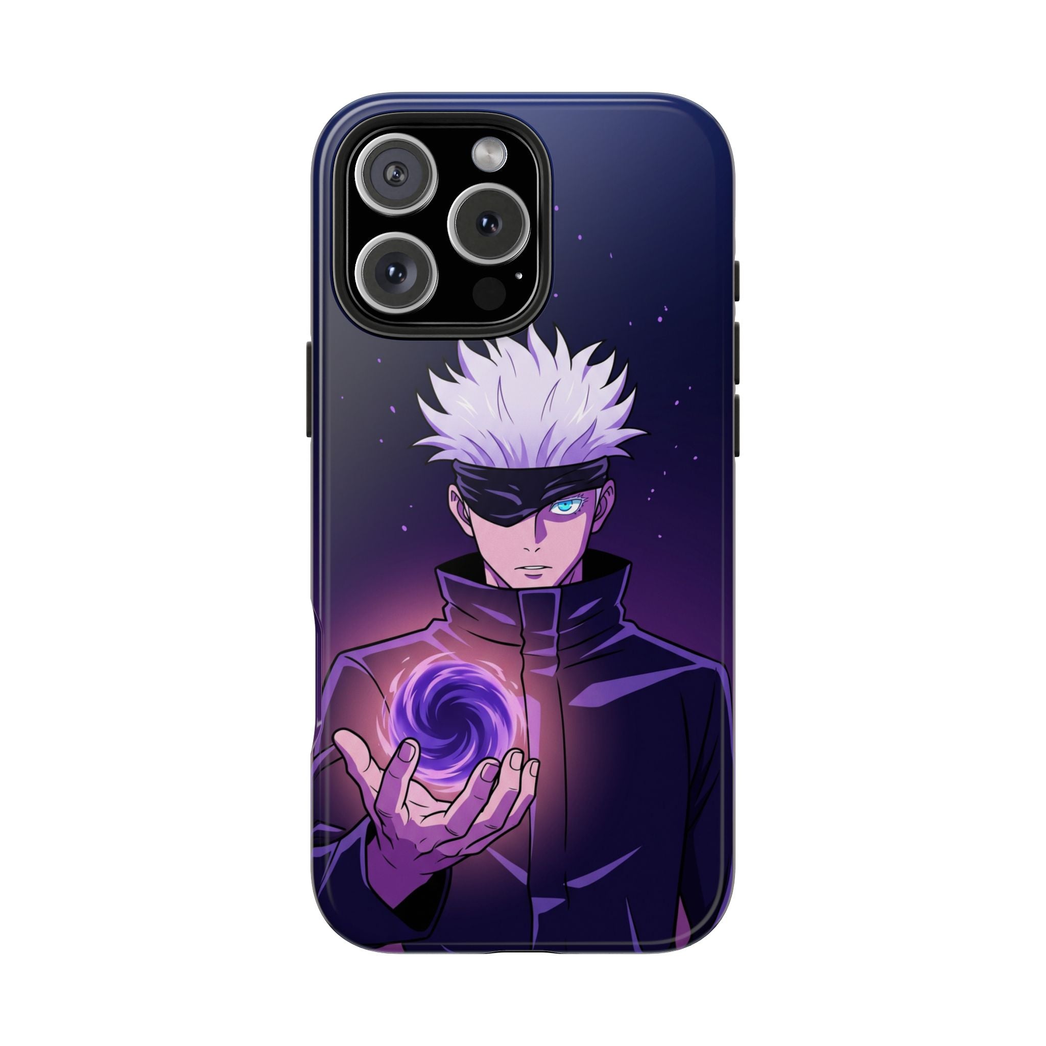 Dark Sorcerer Phone Case — Purple Cursed Energy