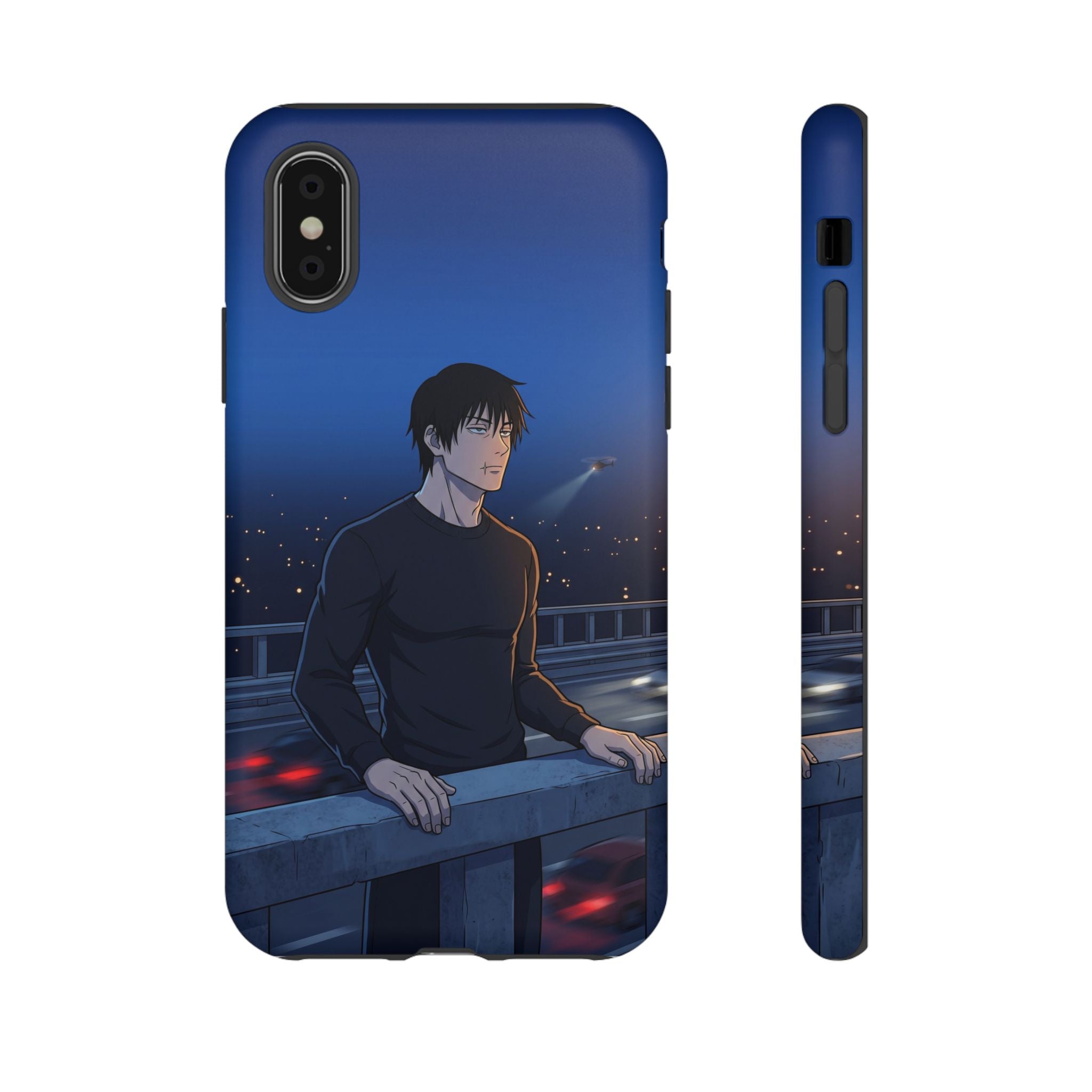 Moody Nightscape Phone Case — Anime on Bridge