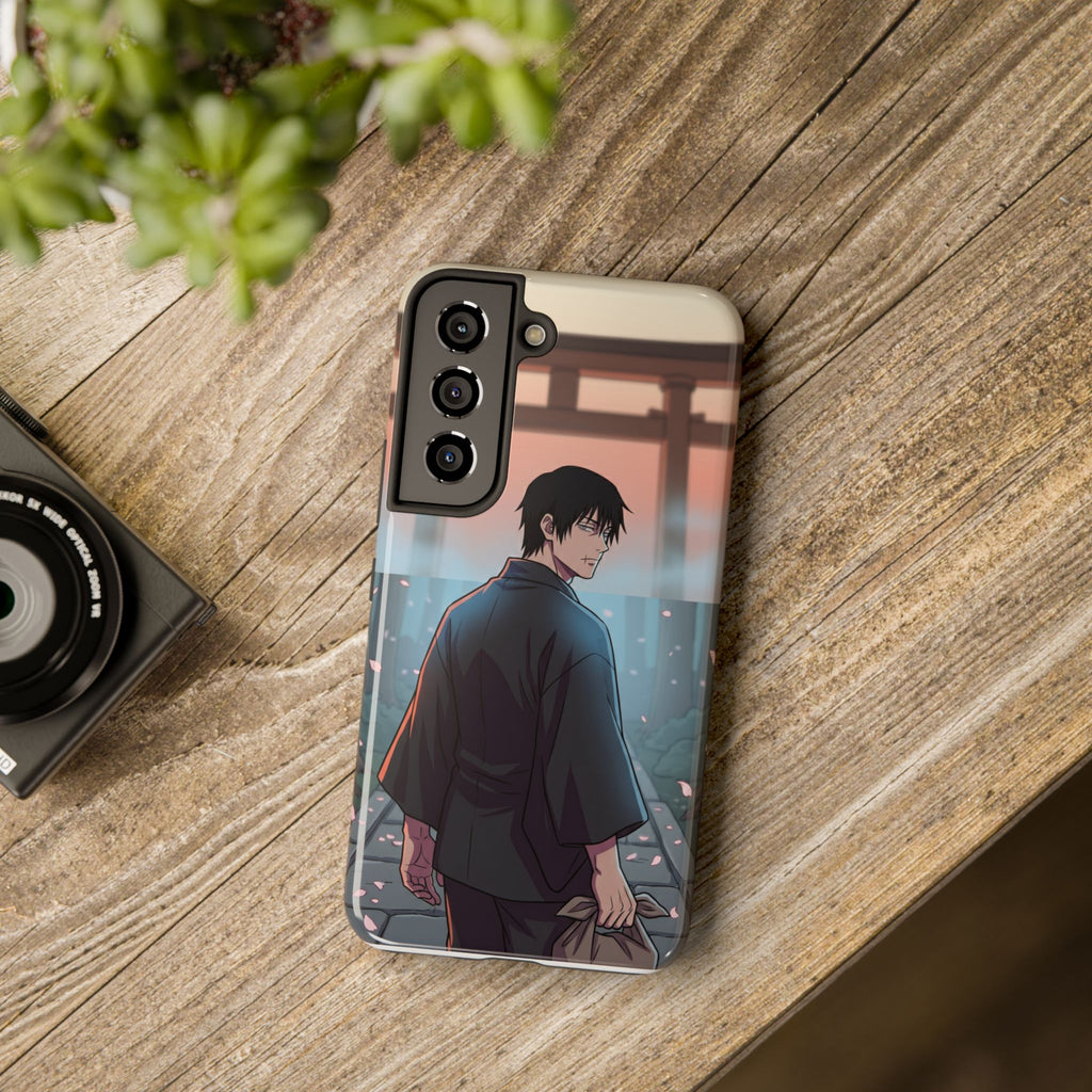 Sunset Torii Samurai Phone Case