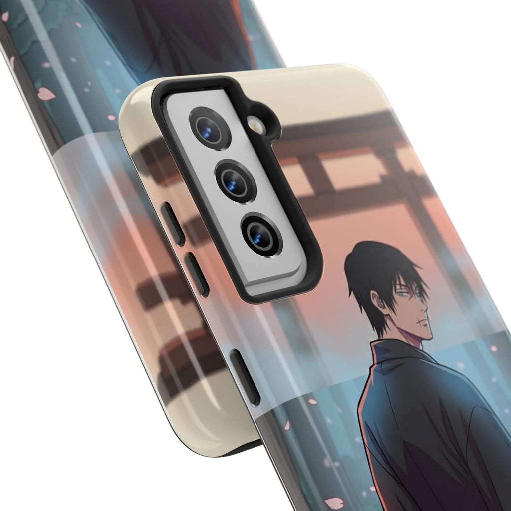 Sunset Torii Samurai Phone Case