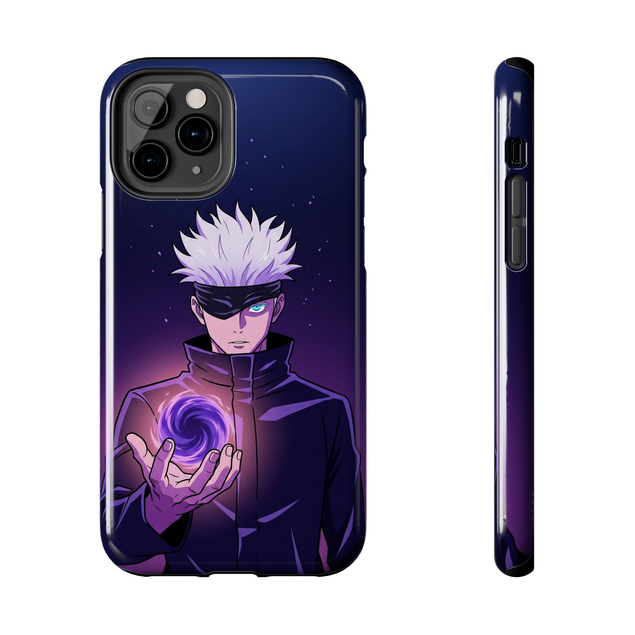 Dark Sorcerer Phone Case — Purple Cursed Energy