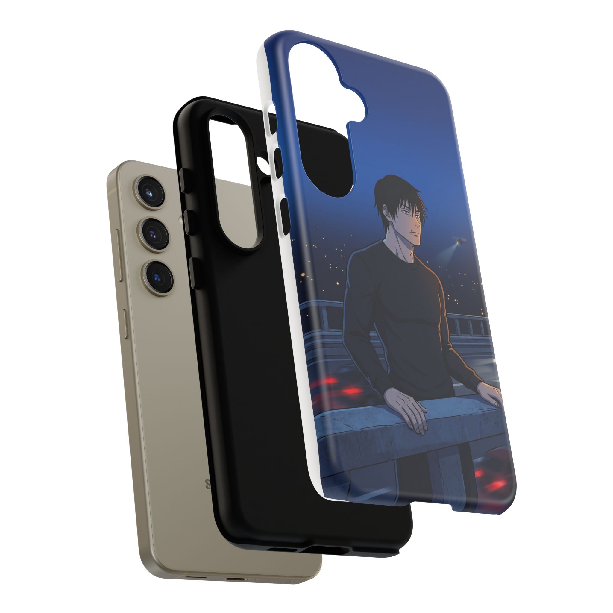 Moody Nightscape Phone Case — Anime on Bridge