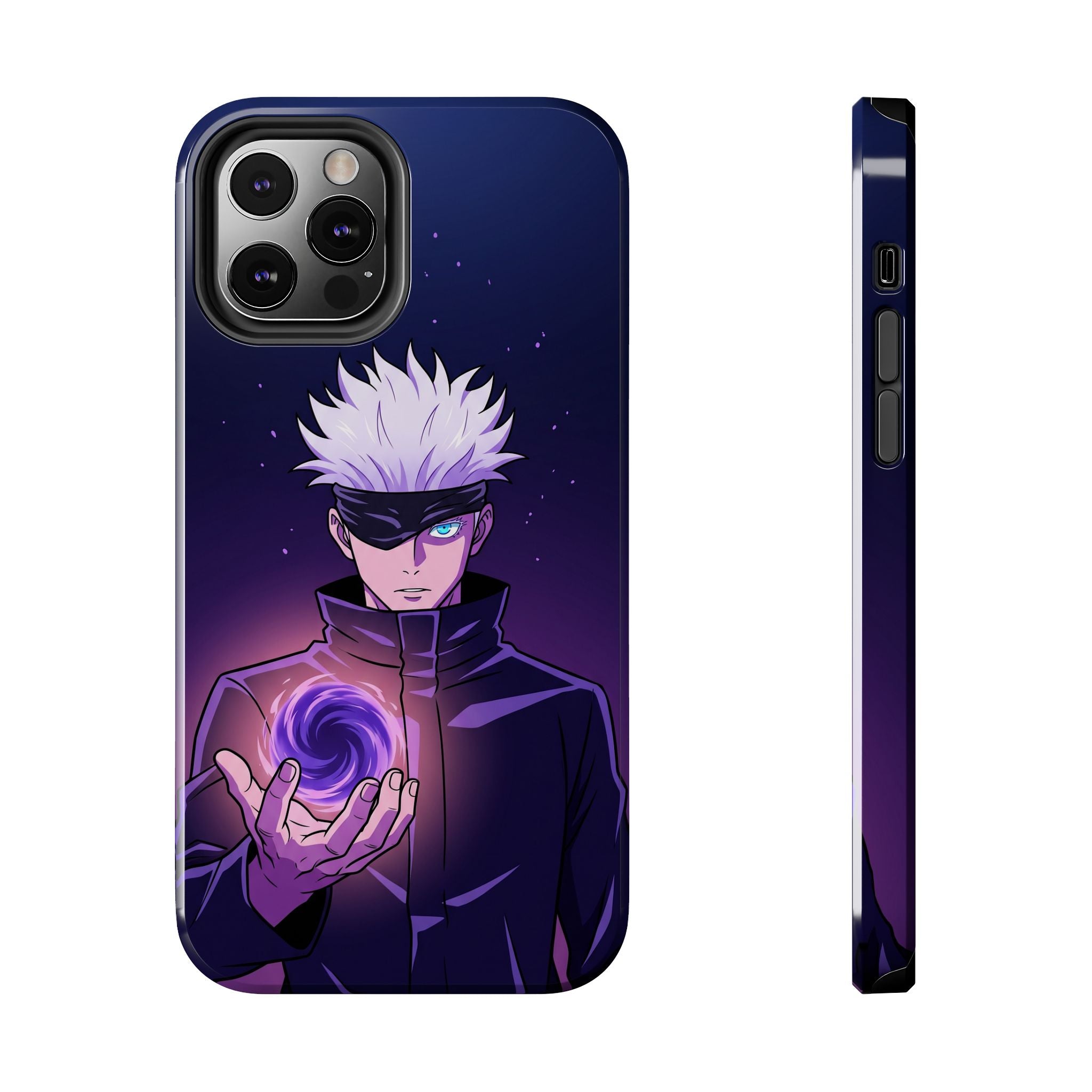 Dark Sorcerer Phone Case — Purple Cursed Energy