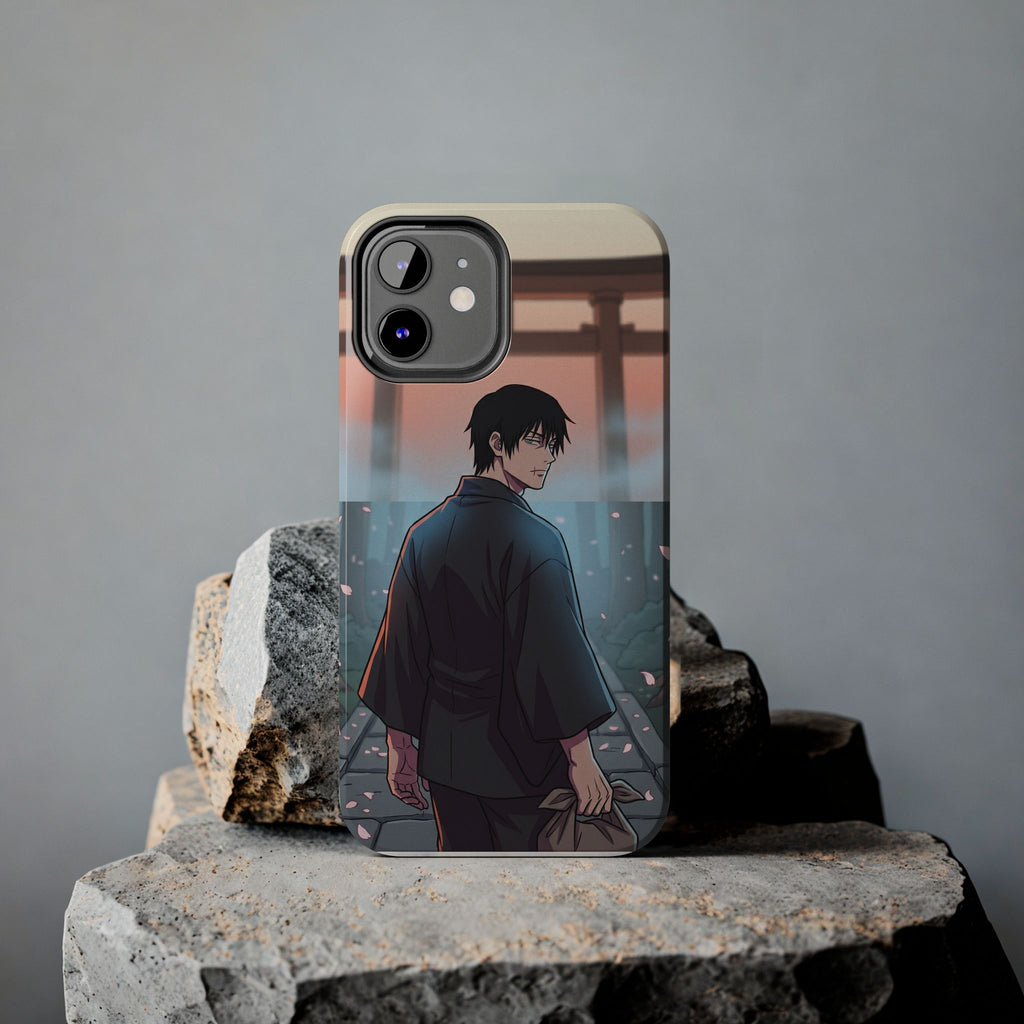 Sunset Torii Samurai Phone Case