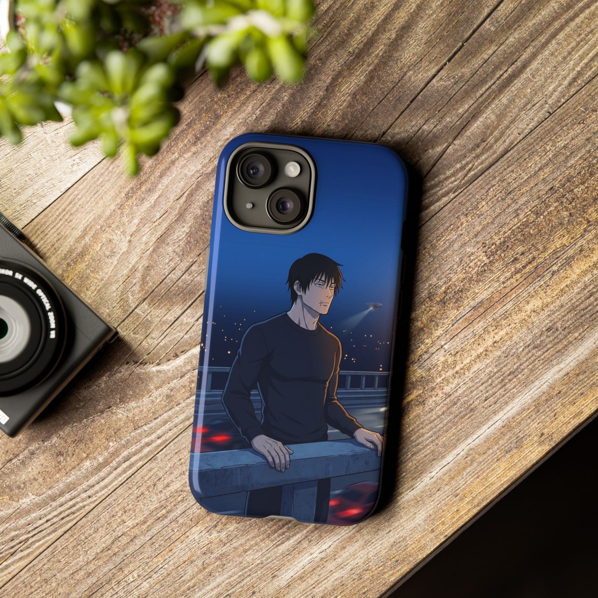 Moody Nightscape Phone Case — Anime on Bridge