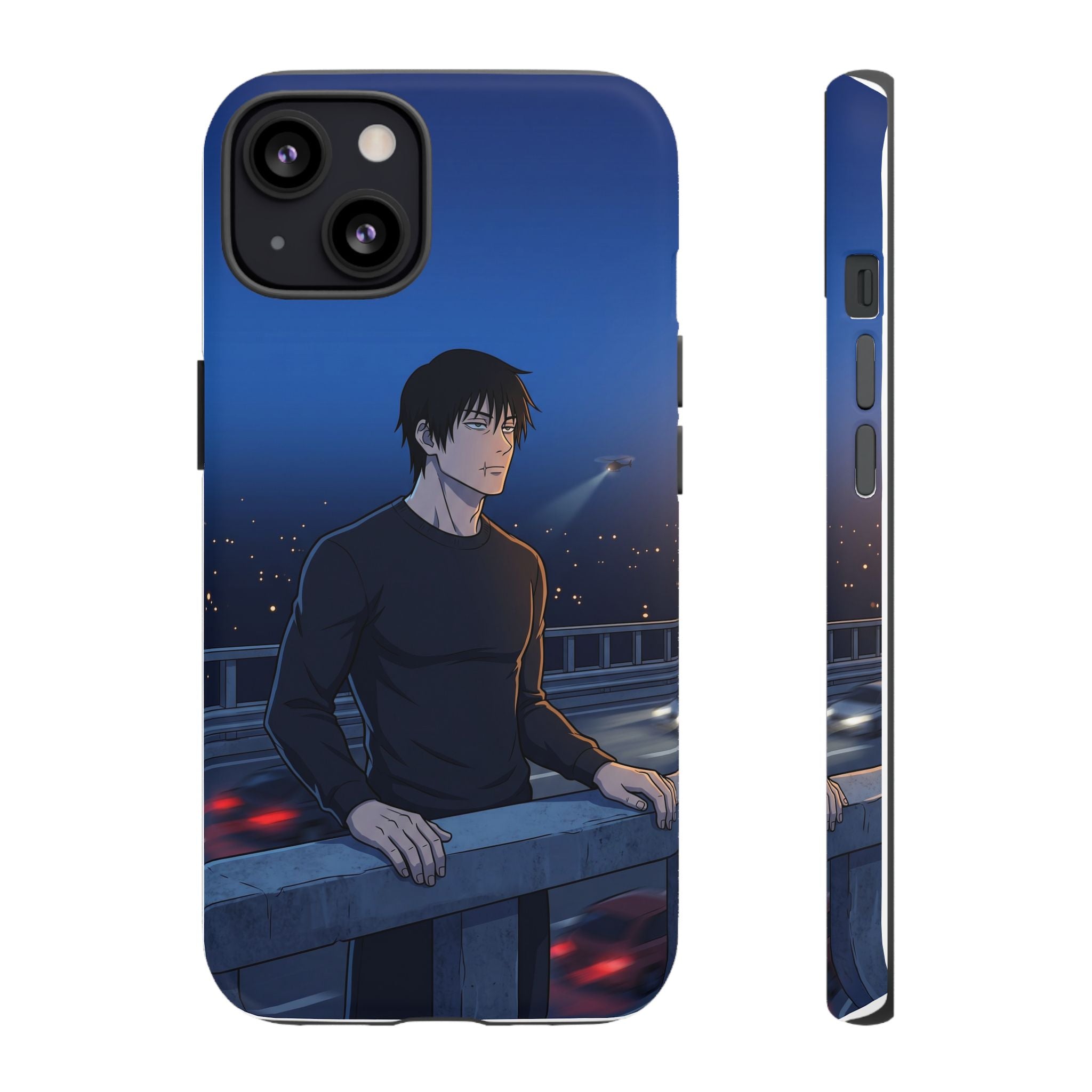 Moody Nightscape Phone Case — Anime on Bridge