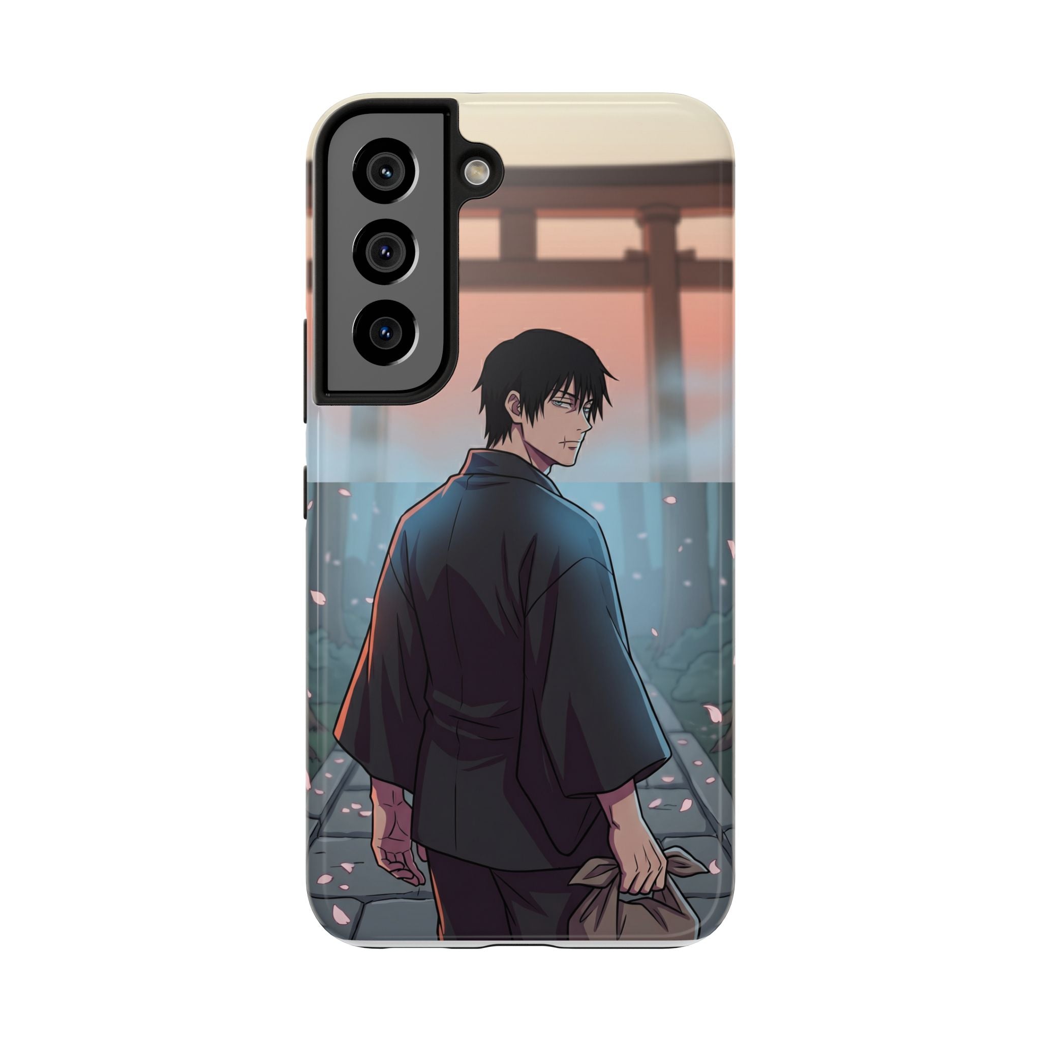 Sunset Torii Samurai Phone Case