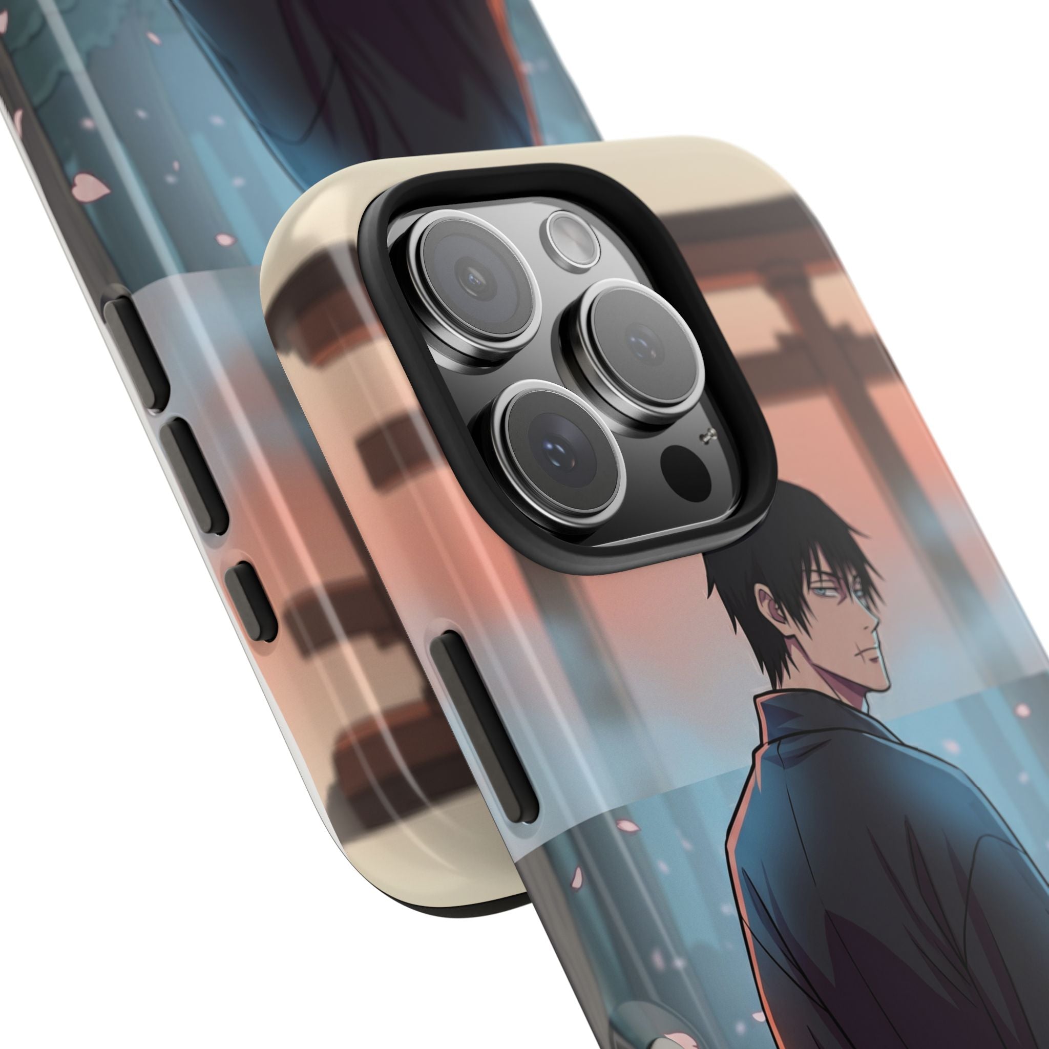 Sunset Torii Samurai Phone Case