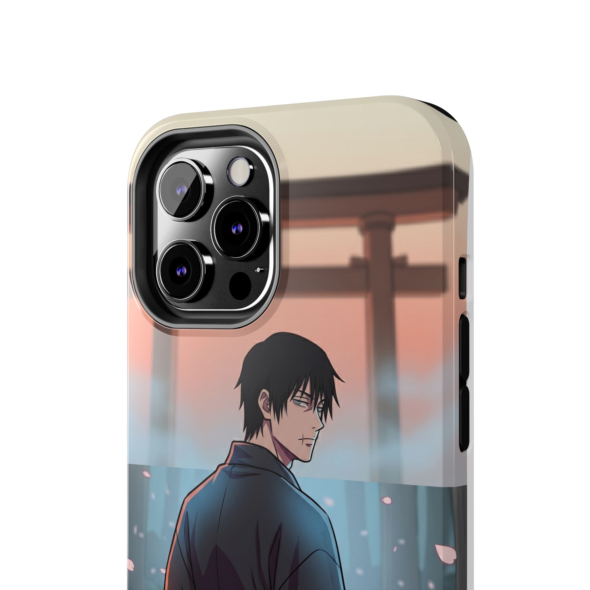 Sunset Torii Samurai Phone Case