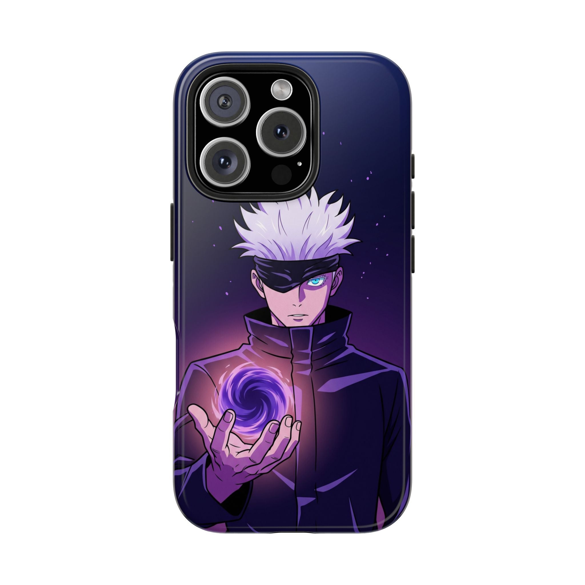 Dark Sorcerer Phone Case — Purple Cursed Energy