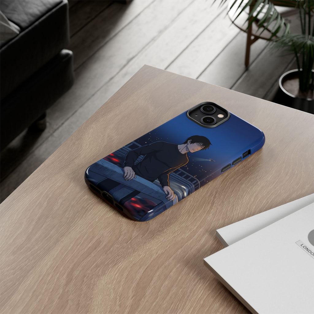 Moody Nightscape Phone Case — Anime on Bridge