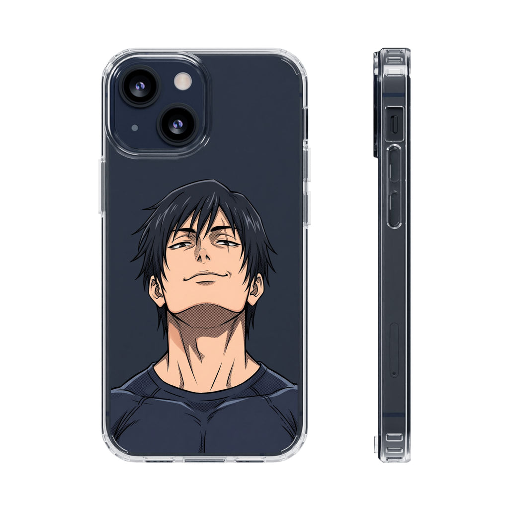 Sorcerer Killer Chin Up -- Clear Anime iPhone Case