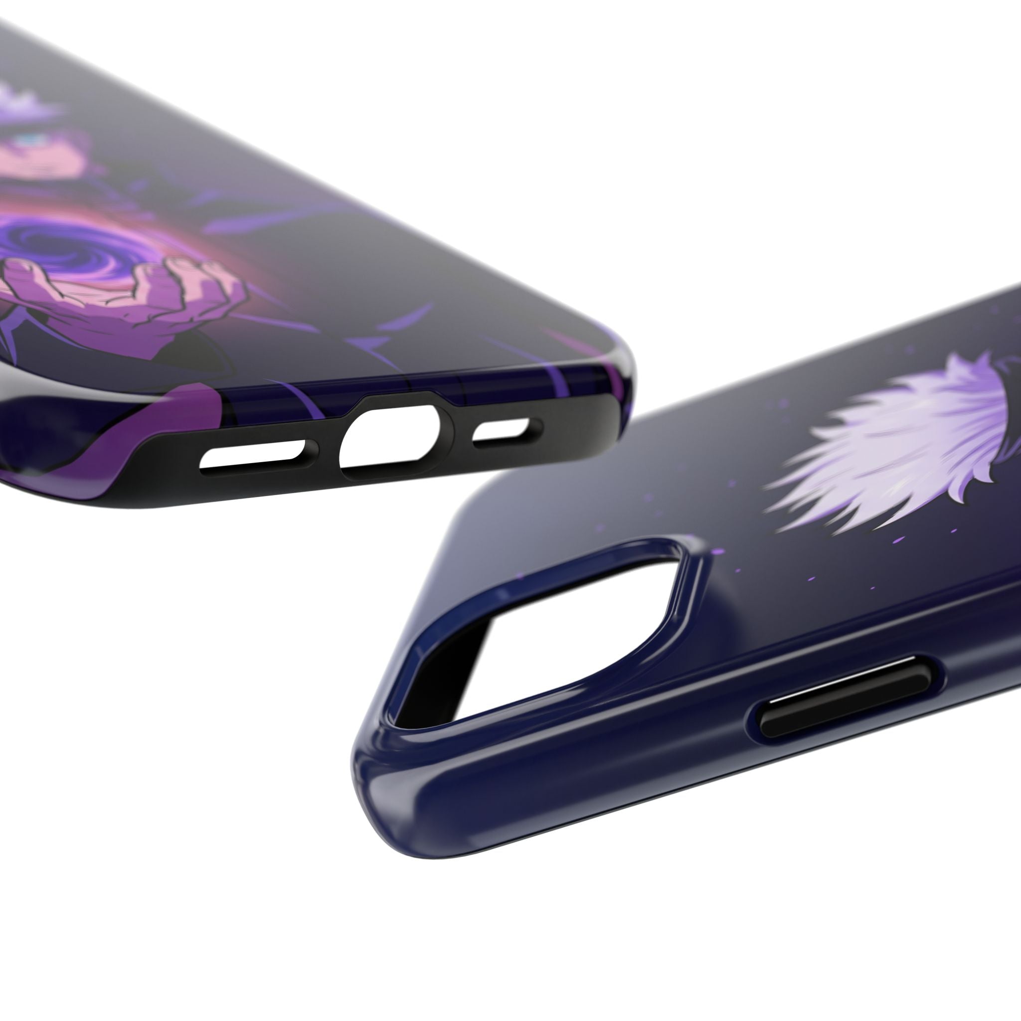 Dark Sorcerer Phone Case — Purple Cursed Energy