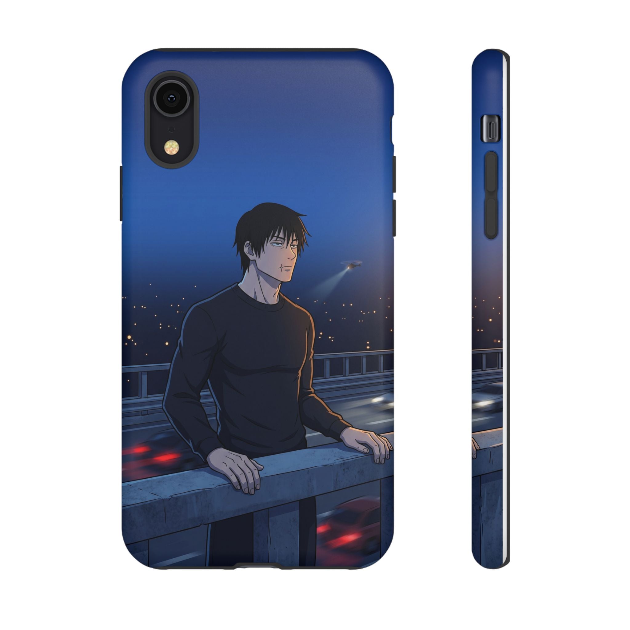Moody Nightscape Phone Case — Anime on Bridge