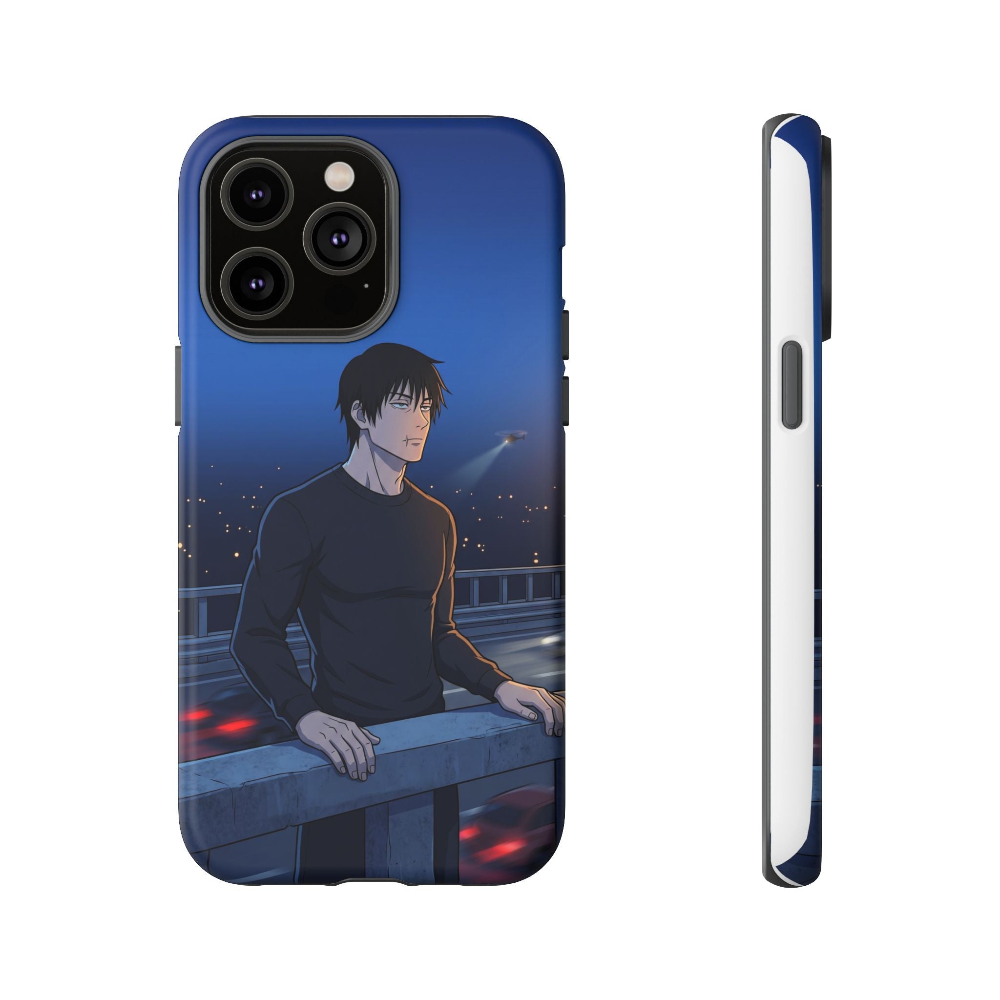 Moody Nightscape Phone Case — Anime on Bridge