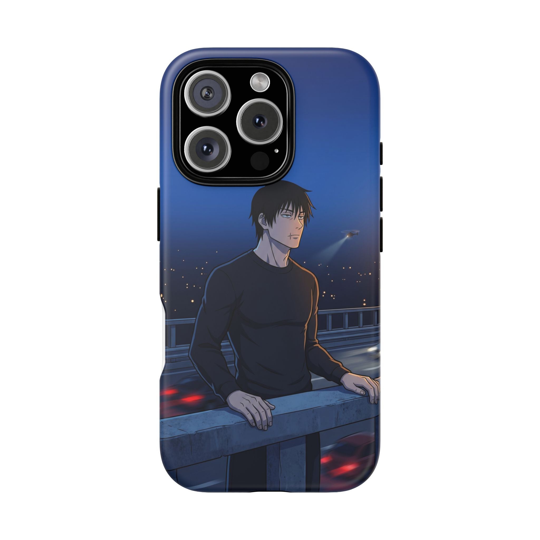 Moody Nightscape Phone Case — Anime on Bridge