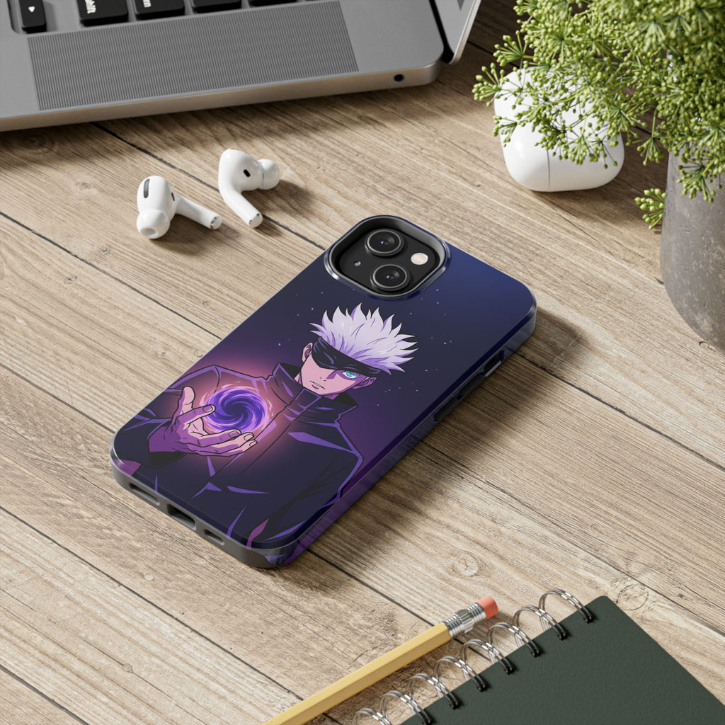 Dark Sorcerer Phone Case — Purple Cursed Energy