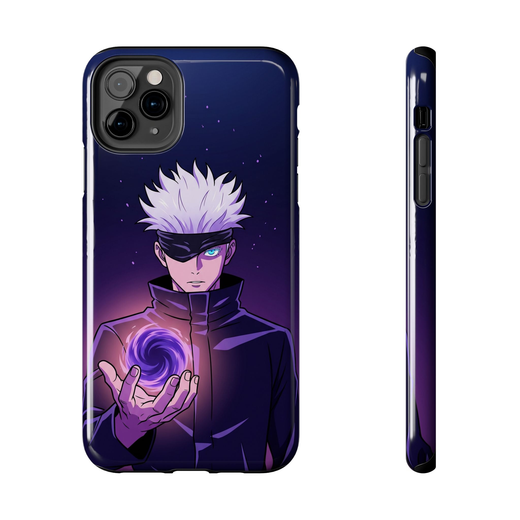 Dark Sorcerer Phone Case — Purple Cursed Energy